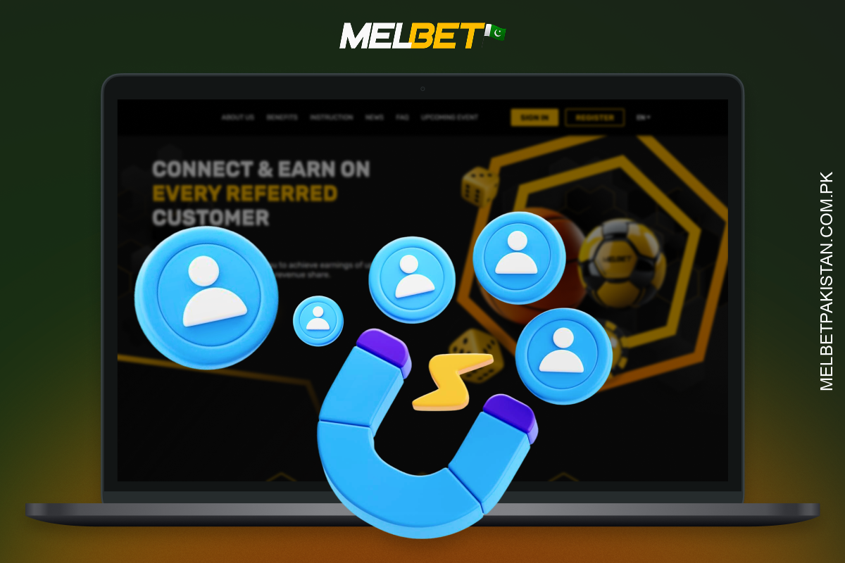 The Melbet affiliate programme allows you to earn commissions by promoting the services of the betting and casino website